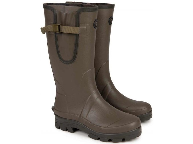 Fox Holínky Neoprene Lined Camo Khaki Wellies akční cena 2190kč