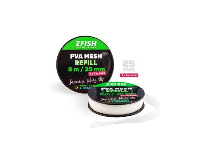 zfish puncocha pva pro refill 25 mm 7 1 m zdarma