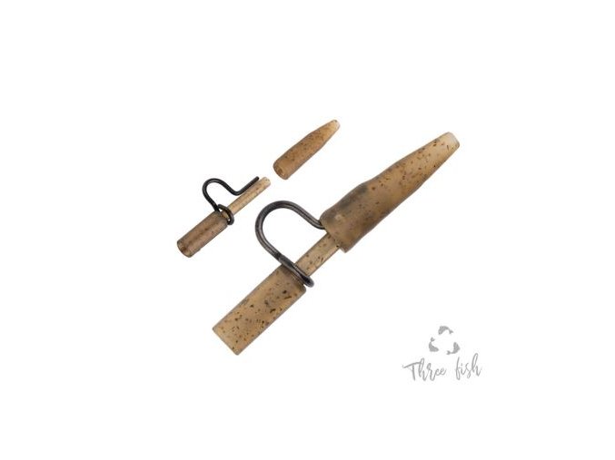 NOVÉ-ZFISH Závěska Heavy Duty Clip & Tail Rubber KOD 9122