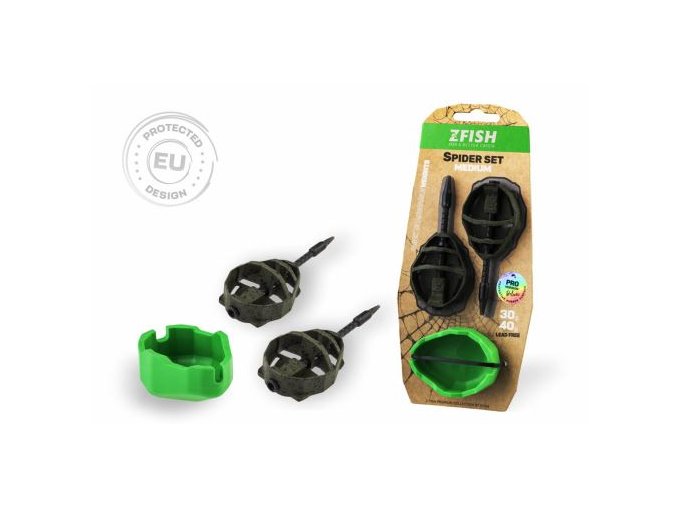 zfish sada method feeder spider medium set 30 40g formicka
