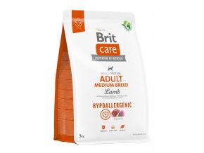 brit care dog hypoallergenic adult medium breed 3kg