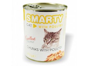 Smarty cat drůbeží 810g