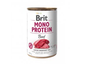 brit dog konz mono protein beef 400g