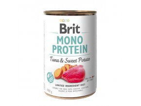 brit dog konz mono protein tuna sweet potato 400g
