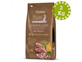 Fitmin dog Purity GF SeniorandLight Lamb 2 kg