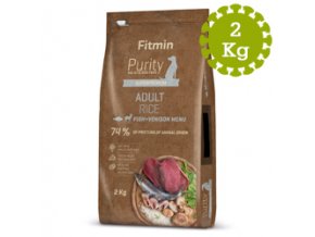 Fitmin dog Purity Rice Adult FishandVeniso2 kg