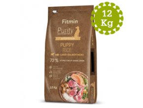 Fitmin dog Purity Rice Puppy LambandSalmon 12 kg