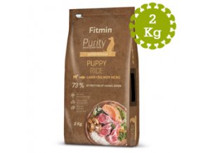 Fitmin dog Purity Rice Puppy LambandSalmon 2 kg