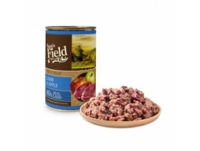 44602 sams field true lamb meat and apple 400 g 0