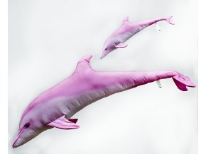 delfín růžová  55cm nebo obří 125cm,u nás nejlevněji !!!
