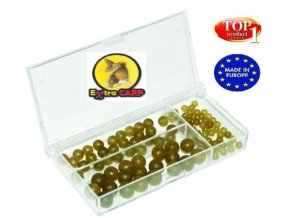 exc gumove koralky rubber beads set 100ks