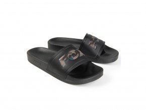 49506 2 fox pantofle sliders black