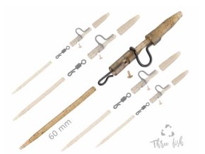 zfish zaveska heavy duty clip complete pin set 60 mm89KČ