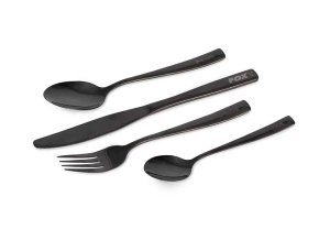 ccw041 fox cookware black stainless cutlery set main