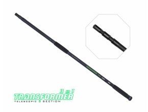 zfish podberakova tyc transformer 3m landing net handle