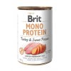 brit dog konz mono protein turkey sweet potato 400g