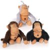 Crazy monkey - dog toy, 36cm