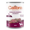 calibra dog adult zverina s brusinkami 400g