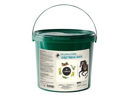 Balneum pro koně 750g  Bylinná směs pro ošetřování otevřených ran u koní.
