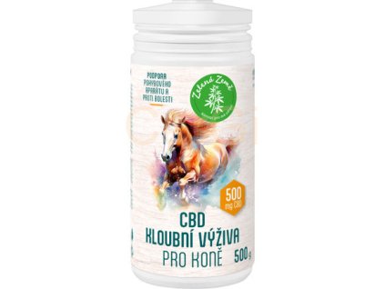 Kloubní výživa pro koně s CBD