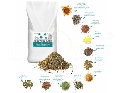 Bezobilný Recovery mash s Alltech NuPro® nukleotidy