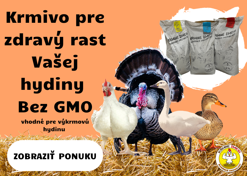 Krmne zmesi sarisske michalany vykrmova hydina