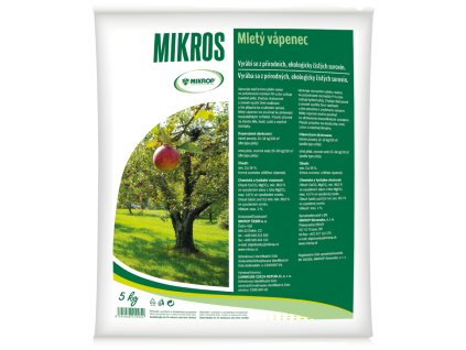 Mikros mletý vápenec 5kg