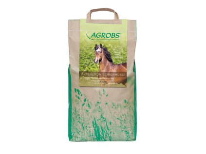 Agrobs Alpengrün Alpské zelené müsli pro seniory 15kg