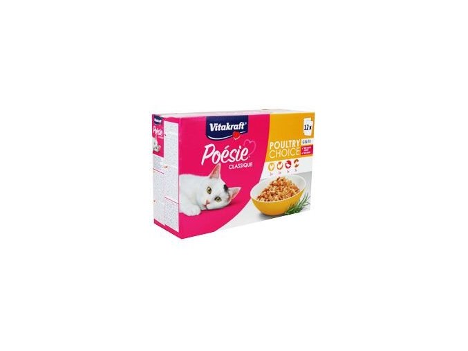 vitakraft cat poesie classique gellee drubezi 12x85g