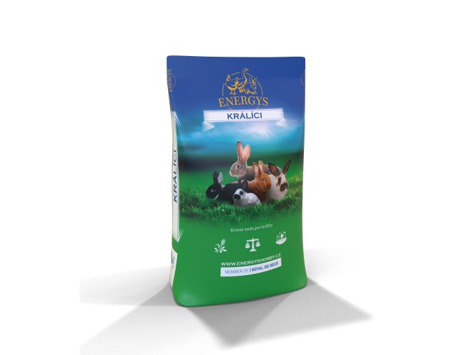 KRALICI 10 KG De Heus Energys hobby 3D pytel
