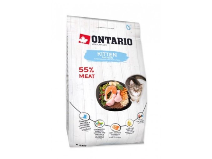 Ontario Cat Kitten Salmon 2kg