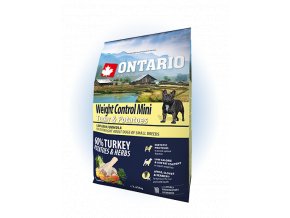 ontario mini weight control turkey potatoes 2 25 kg original