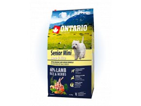 ontario senior mini lamb rice 6 5kg original