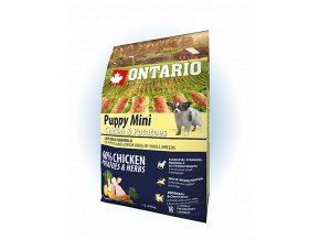 ontario puppy mini chicken potatoes 2 25 kg original