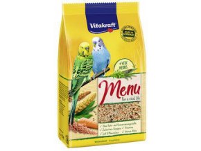 vitakraft bird krm menu vital andulka 1kg