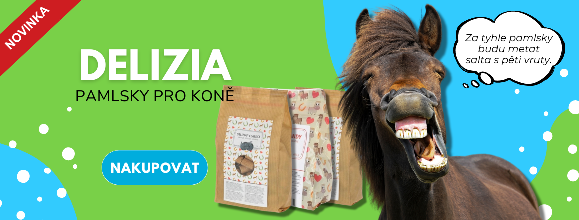 Delizia pamlsky pro koně nový č.1 pc