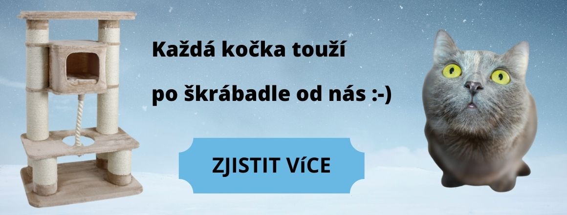 Škrabadla pro kočky - kočičí stromy