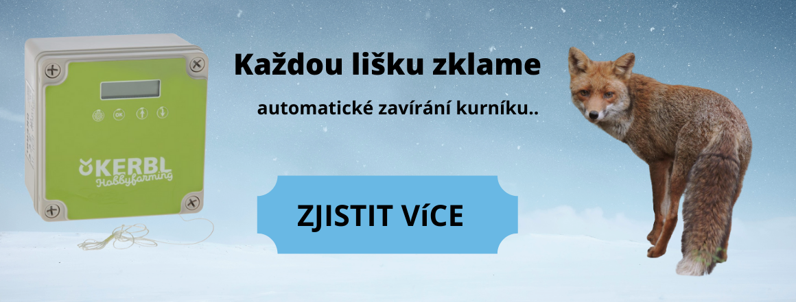 Automatické zavírání kurníku