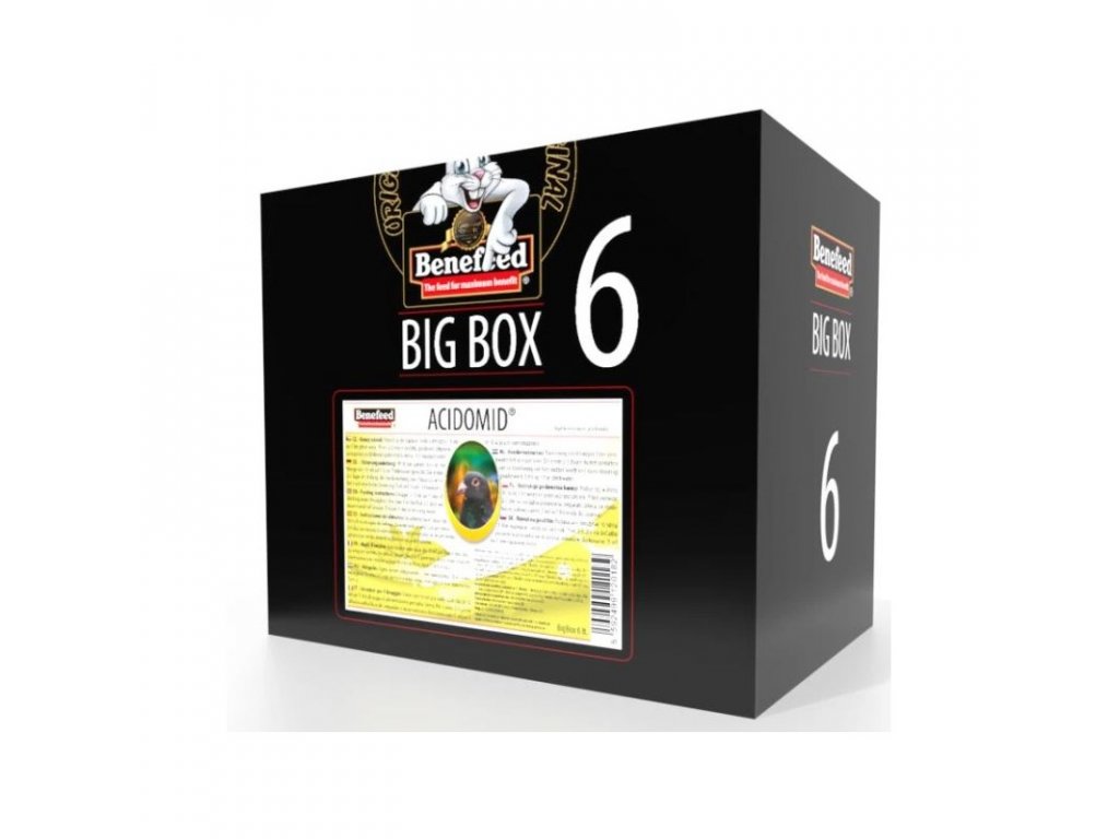 Acidomid pro holuby 6 litrů BigBox