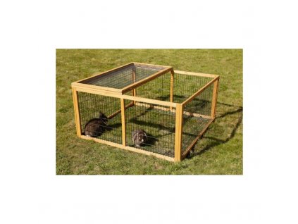 10219 7 vybeh pro kraliky morcata a jine hlodavce 116 x 116 x 58 cm