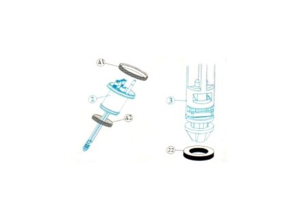 11329 nahradni dily k medikatoru mixrite pvdf 2 sada tesneni 0 3 2