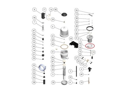 11335 nahradni dily k medikatoru mixrite pvdf 2 tesneni 71 mm c 42