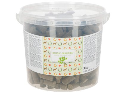 Pamlsek pro koně DELIZIA grain free, bylinky, 1 kg