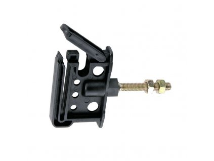 1223 2 izolator paskovy pro elektricky ohradnik se zavitem m6 a maticemi