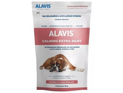 7734 alavis calming extra silny pro psy 96g 30 tablet
