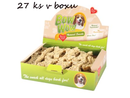 3219 bow wow naturalni kost s drstkami 27ks