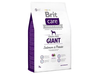 3588 brit care grain free giant salmon potato 3kg