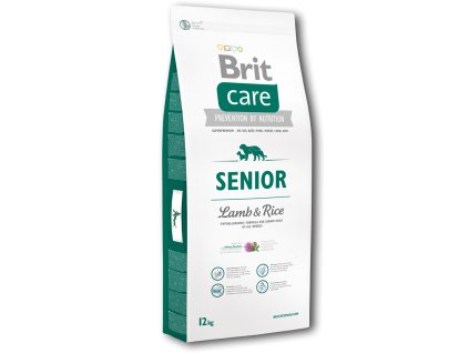 3540 brit care senior lamb rice 12kg