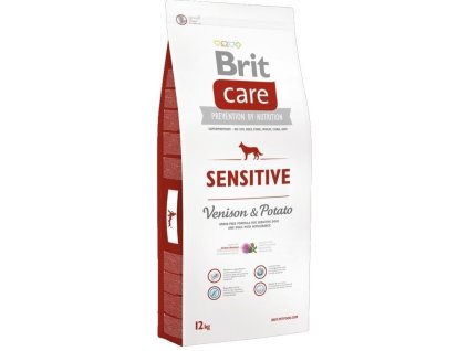 3630 brit care sensitive venison potato 12kg