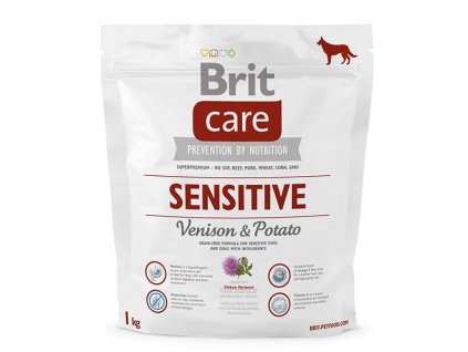 3636 brit care sensitive venison potato 1kg